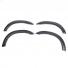 Арки наружние ВАЗ-2108 гладкие, под пороги без подъема, АБС пластик.х