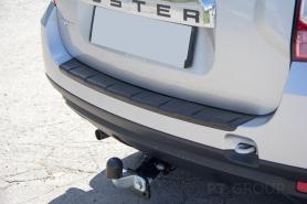 Накладка, защита Заднего бампера Renault Duster. АБС пластик.