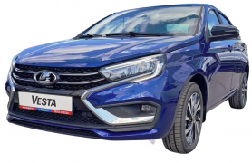 Бампер Передний Лада Веста NG 2180 с 2022 г. в. окрашен в цвет: Капитан 493. Оригинал.