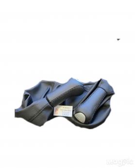 Ручка КПП+ Ручка раздатки с чехлами, Кожа с Черной прострочкой 2123 Niva Chevrolet.