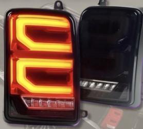 Фонари Задние светодиодные LED с бегущим огнем, тонированные В400-В «NIVA 4х4» 21213, 21214.